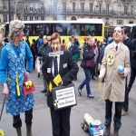 Manifestation contre le nuclaire  Paris le 17 janvier 2003 photo n3 
